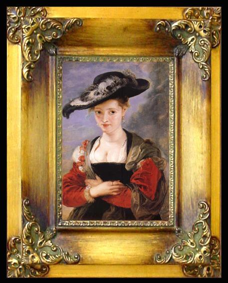 framed  Peter Paul Rubens Portrait of Schubert, Franz, Ta040